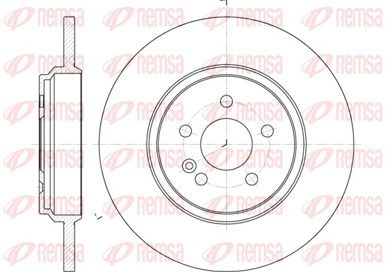 Brake Disc (6631.00)