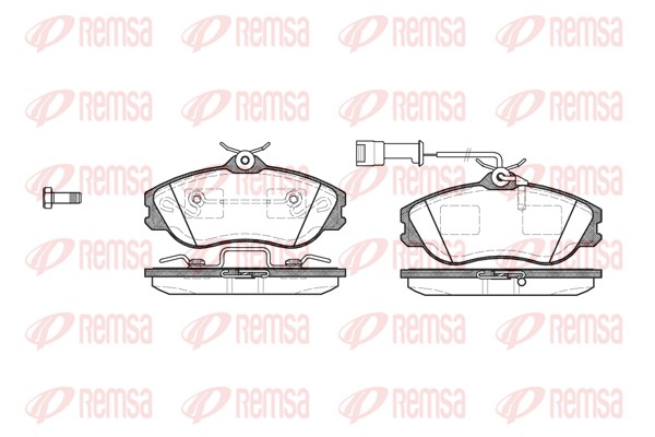 Brake Pad Set, disc brake (0276.22)