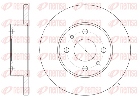 Brake Disc (6111.00)