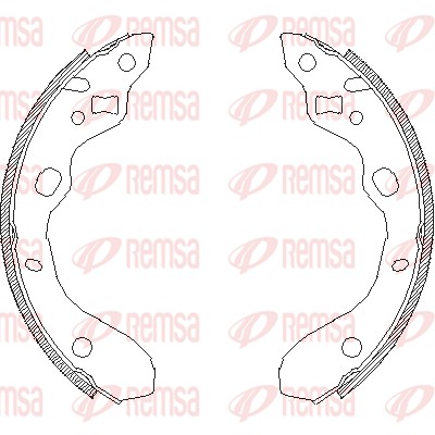 Brake Shoe (4128.00)