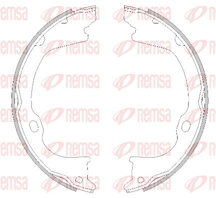 Brake Shoe, parking brake (4282.01)