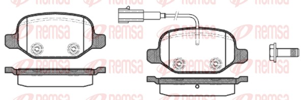 Brake Pad Set, disc brake (0727.02)