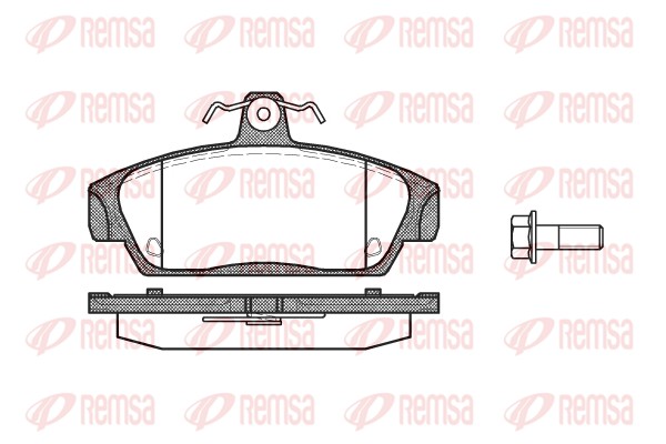Brake Pad Set, disc brake (0336.00)