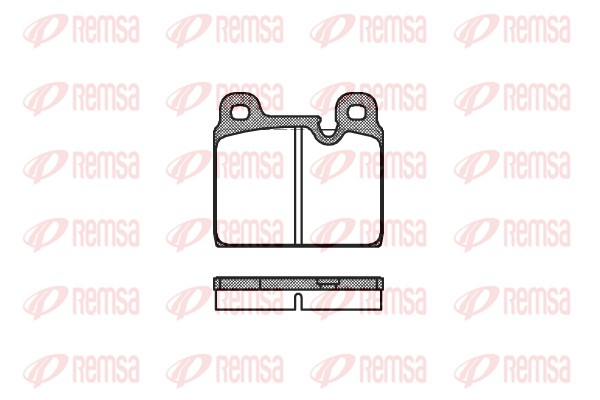 Brake Pad Set, disc brake (0002.30)