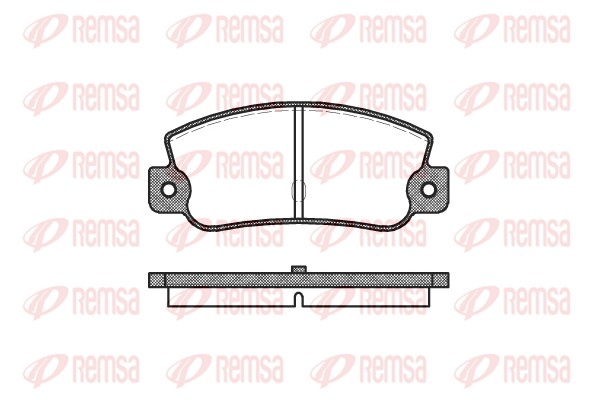 Brake Pad Set, disc brake (0025.30)