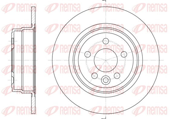 Brake Disc (6615.00)