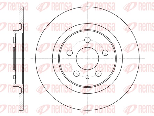 Brake Disc (6736.00)