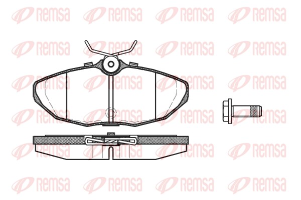 Brake Pad Set, disc brake (0732.10)