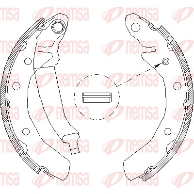Brake Shoe (4086.00)