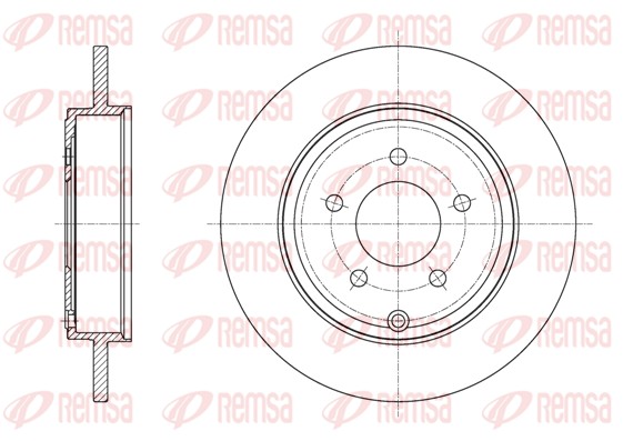 Brake Disc (62057.00)