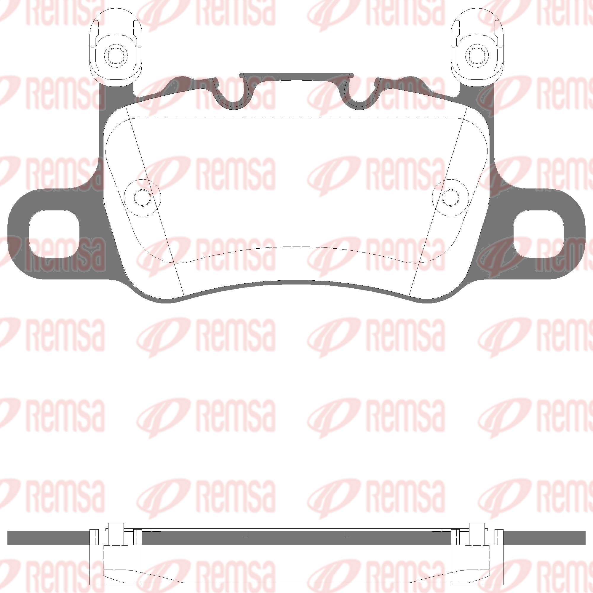 Brake Pad Set, disc brake (1598.30)