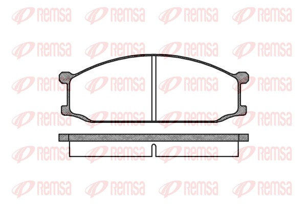 Brake Pad Set, disc brake (0136.00)