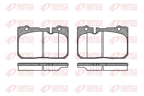 Brake Pad Set, disc brake (0679.00)