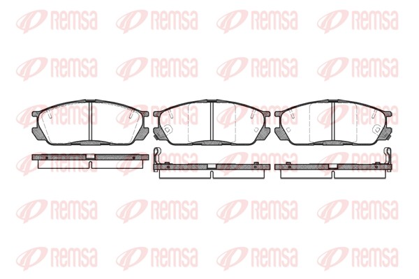 Brake Pad Set, disc brake (0398.02)