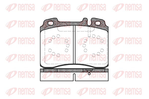 Brake Pad Set, disc brake (0379.20)