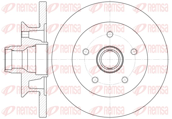 Brake Disc (6415.00)