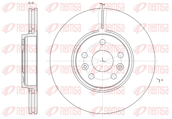 Brake Disc (61477.10)