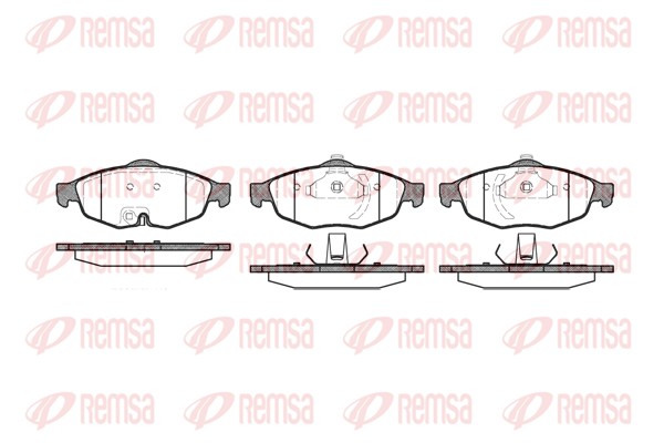 Brake Pad Set, disc brake (0812.02)