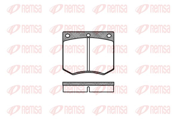 Brake Pad Set, disc brake (0063.00)