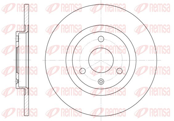 Brake Disc (6190.00)