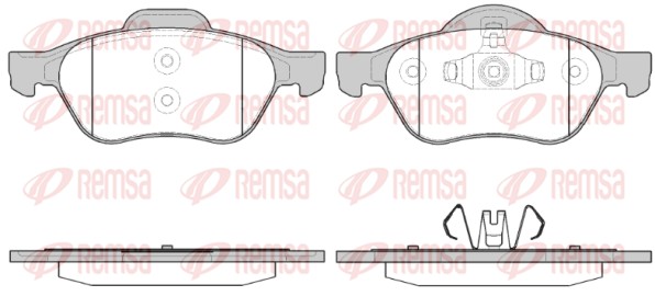 Brake Pad Set, disc brake (0962.40)