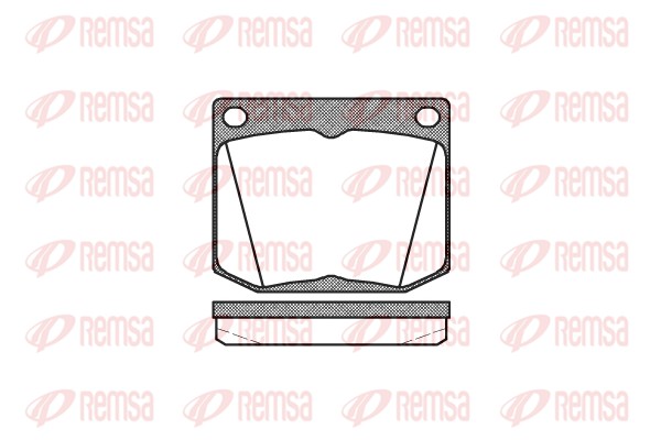 Brake Pad Set, disc brake (0038.30)