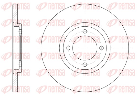 Brake Disc (6362.00)