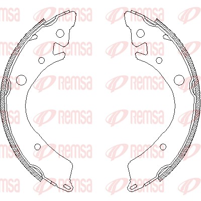 Brake Shoe (4084.00)