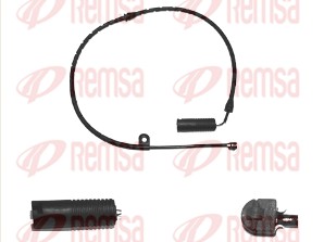 Warning Contact, brake pad wear (001049)