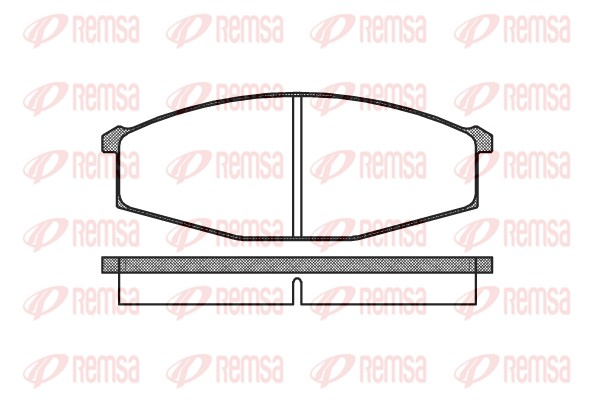 Brake Pad Set, disc brake (0129.00)