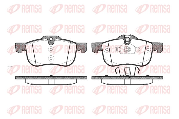 Brake Pad Set, disc brake (0719.00)
