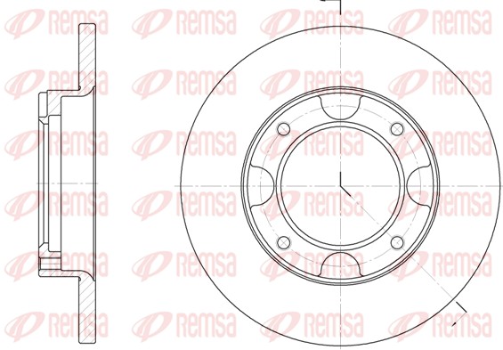 Brake Disc (6039.00)