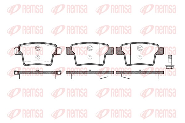 Brake Pad Set, disc brake (1149.10)