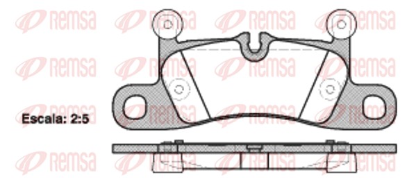 Brake Pad Set, disc brake (1379.10)