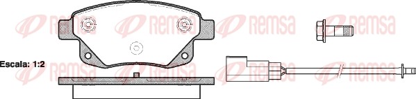Brake Pad Set, disc brake (1252.02)