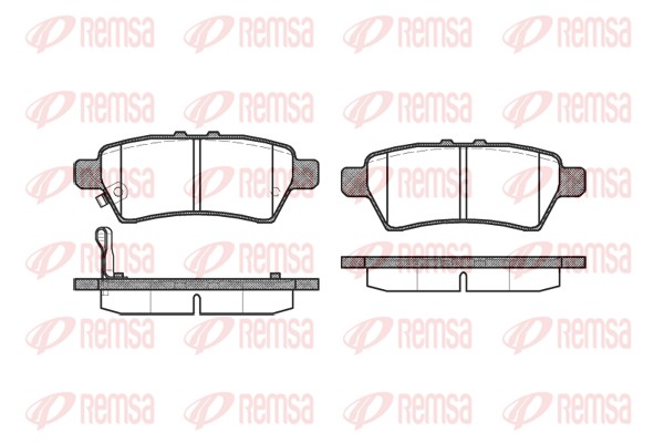 Brake Pad Set, disc brake (1188.01)