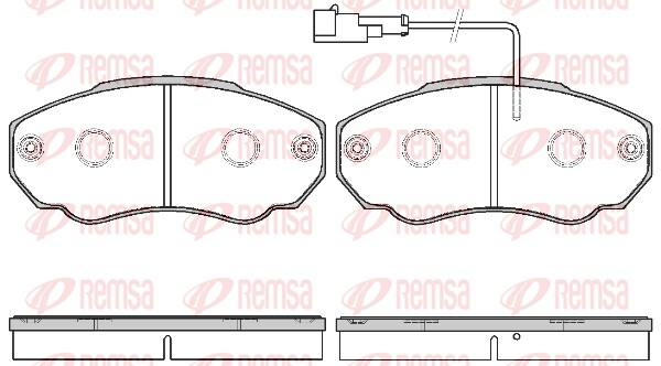 Brake Pad Set, disc brake (0960.21)