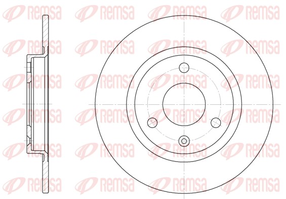 Brake Disc (6070.00)