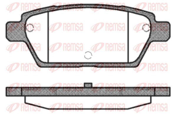 Brake Pad Set, disc brake (1195.10)