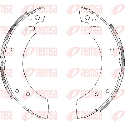 Brake Shoe (4254.00)