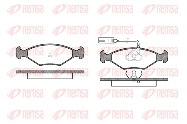 Brake Pad Set, disc brake (0281.02)