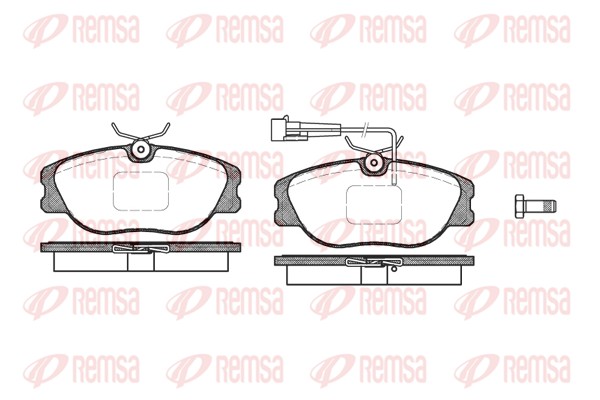 Brake Pad Set, disc brake (0305.31)