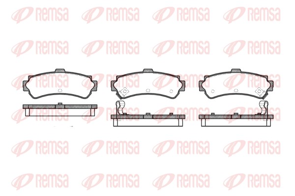 Brake Pad Set, disc brake (0607.02)