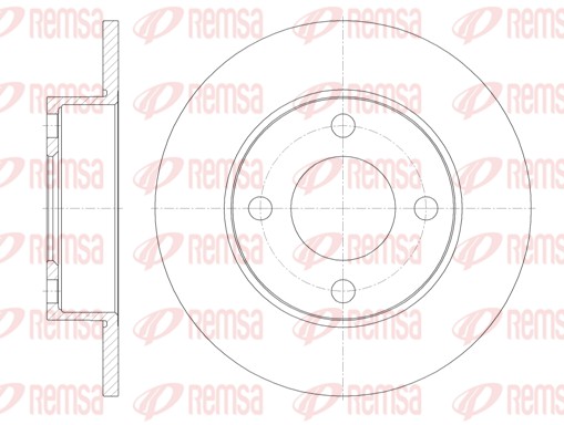Brake Disc (6917.00)