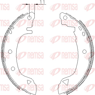 Brake Shoe (4182.00)