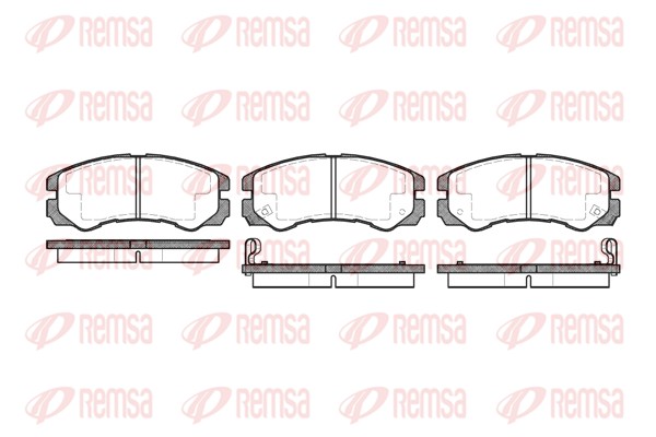 Brake Pad Set, disc brake (0425.02)