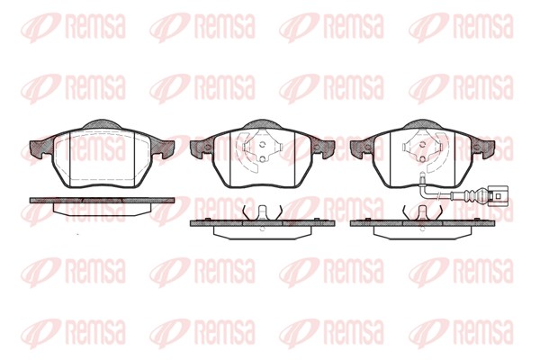 Brake Pad Set, disc brake (0390.41)