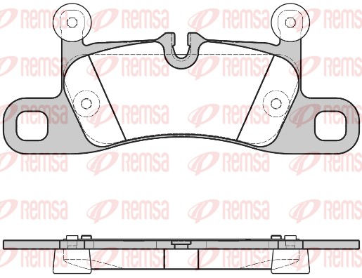 Brake Pad Set, disc brake (1379.40)