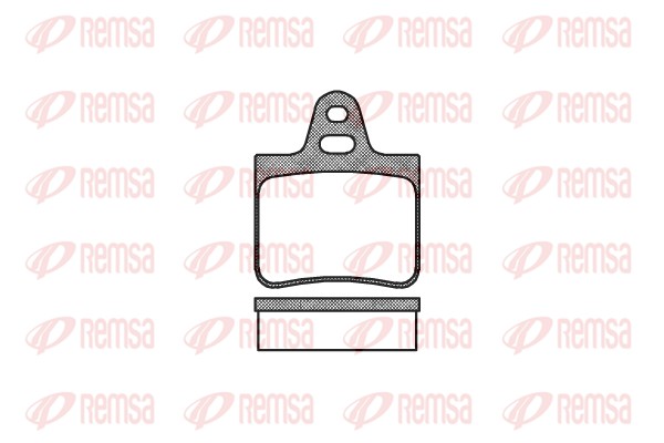 Brake Pad Set, disc brake (0102.00)