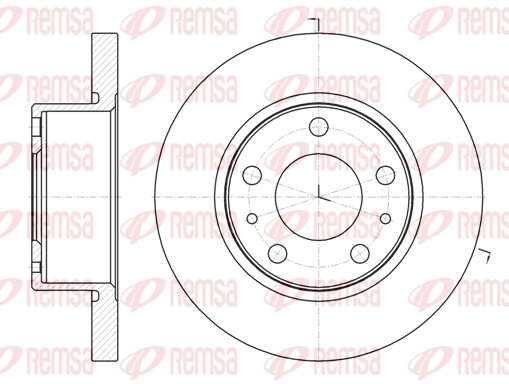 Brake Disc (61007.00)